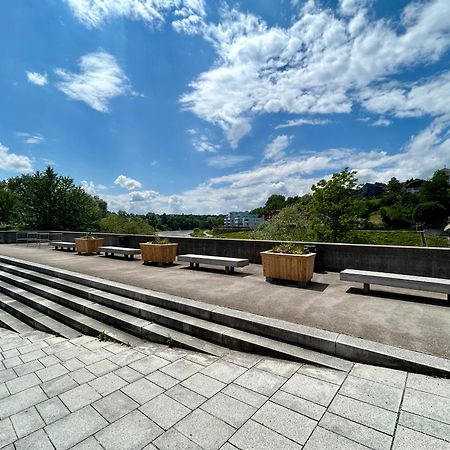 Ferienwohnung an der romantischen Salzachschleife Nähe Salzburg Laufen Exterior foto