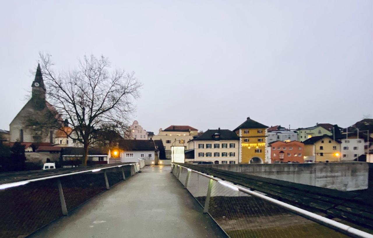 Ferienwohnung an der romantischen Salzachschleife Nähe Salzburg Laufen Exterior foto